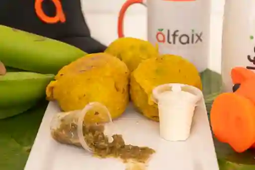 Papa Rellena de Chicharrón