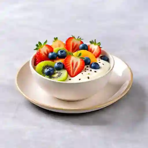 Bowl De Yogurt Y Fruta Fresca