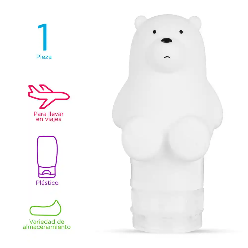 Botellas de Viaje Polar we Bare Bears Collection 5.0 Miniso