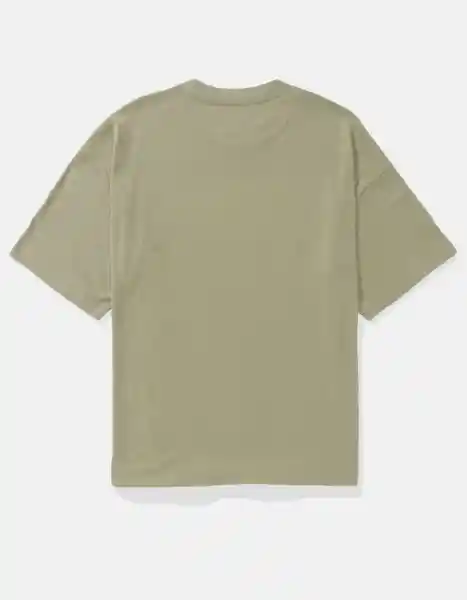 Camiseta Hombre Verde Talla Large 3664306 American Eagle