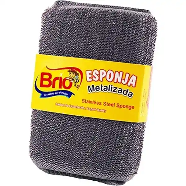 Brio Esponja Metalizada