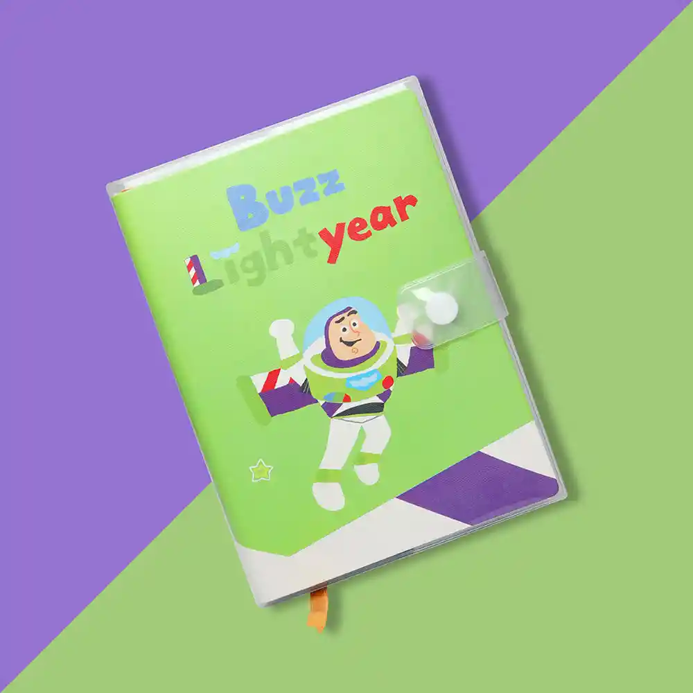 Miniso Cuaderno Disney Toy Story Buzz Lightyear 128 Hojas