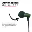 Miniso Audifonos Mini Con Cable Trenzado Verde Modelo 8459t