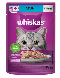 Whiskas Alimento Húmedo Para Gato Adulto Atún 85 g