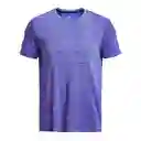 Under Armour Camiseta Seamless Stride Azul T XL Ref: 1375692-400