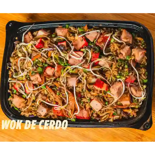 Wok de Cerdo