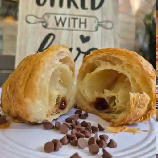 Croissant de chocolate
