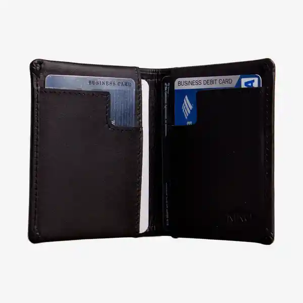 Kiko Billetera Slim Bifold Negra