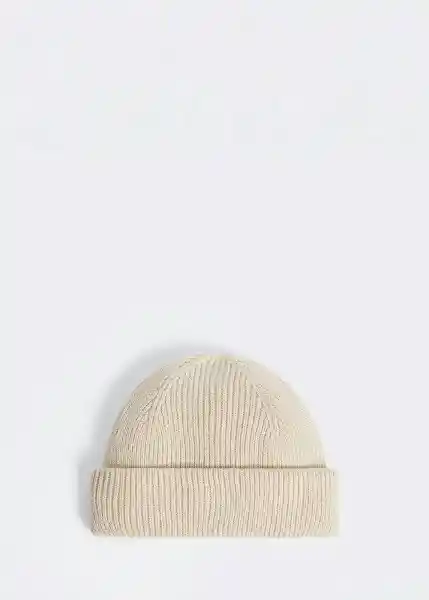 Gorra Small Offwhite Talla 99 Hombre Mango