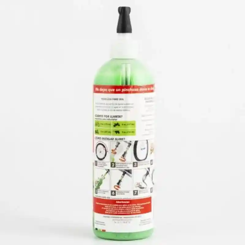 Slime Antipinchazo Para Llantas Con Neumático 16 Oz