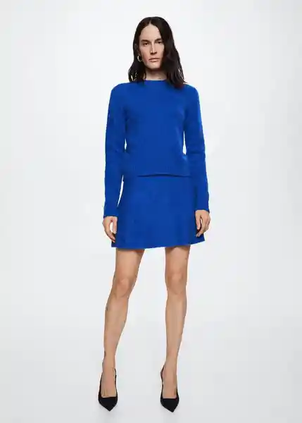 Jersey Klein Azul Noche Talla 18 Mujer Mango