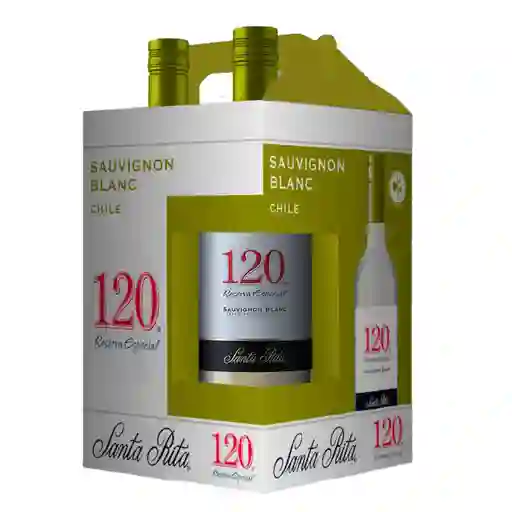 120 Santa Rita Vino Blanco Tinto Sauvignon