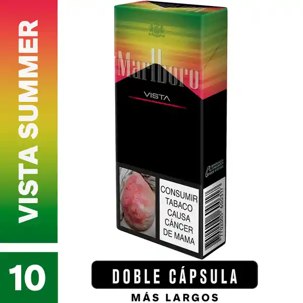 Marlboro VISTA Summer (100s)​ x 10 Cigarrillos