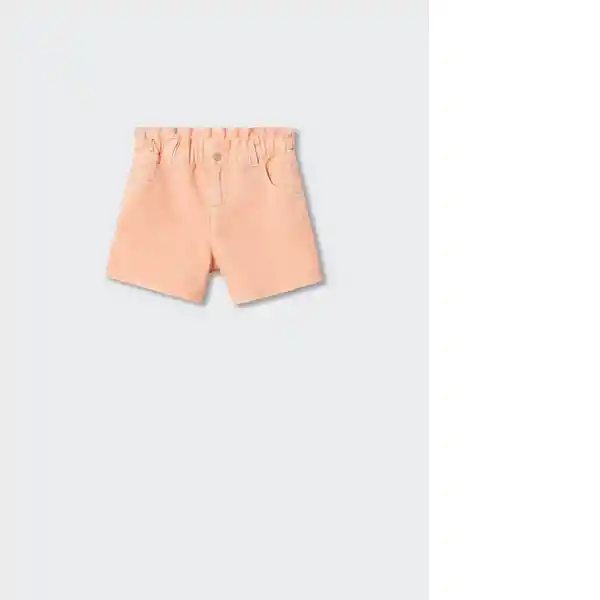 Shorts Tulum Coral Talla 12 Niñas Mango