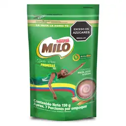 Modificador de Leche Milo a Base de Malta y Cocoa 150 g