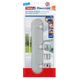 Tesa Gancho Adhesivo Perchero Cromado