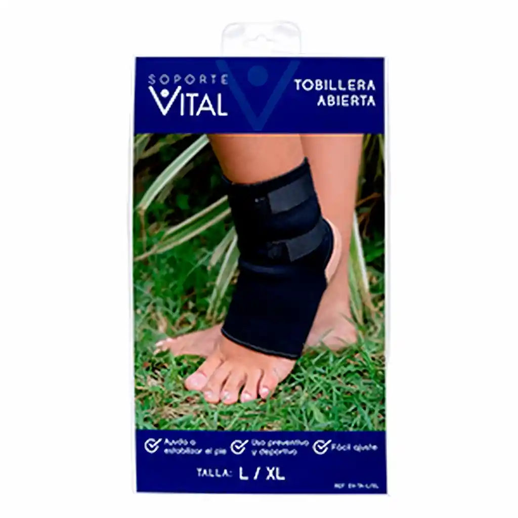 Soporte Vital Tobillera Abierta