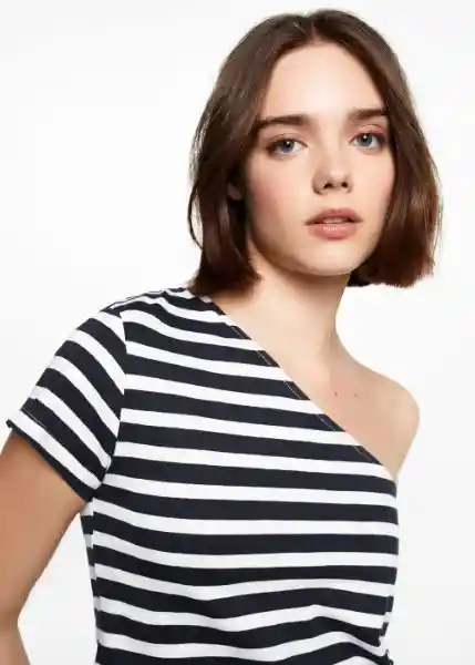 Camiseta Marina Navy Talla 20 Niña Mango