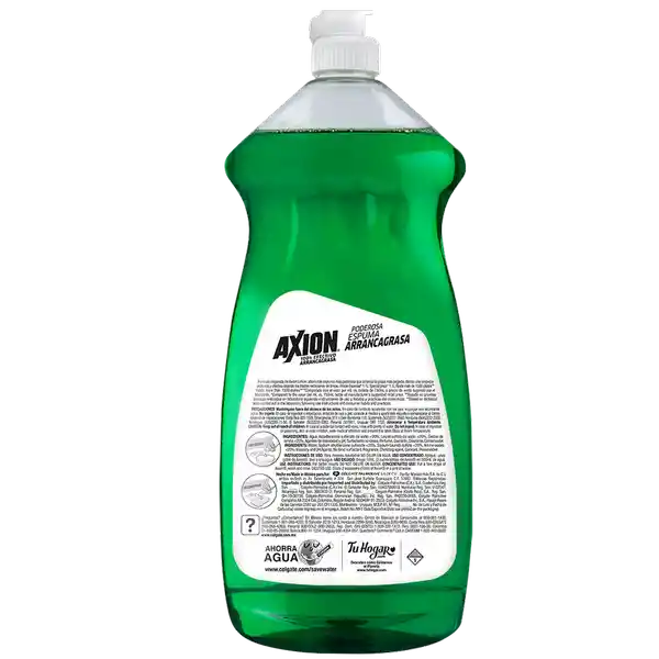 Lavaplatos Líquido Axion Limón 400 ml