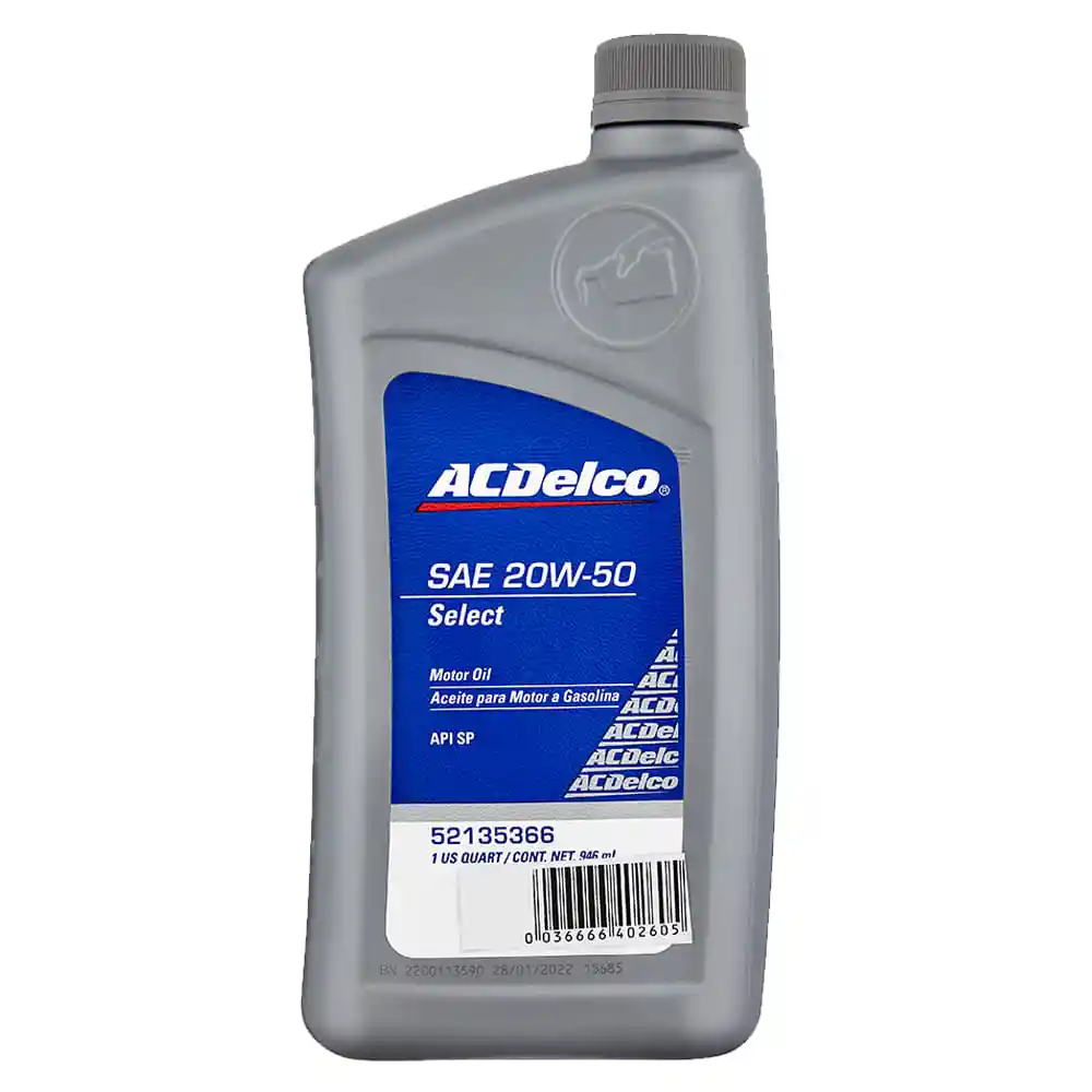 Ac-delco Aceite Motor Sae 20w-50