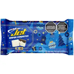 Jet Galleta Wafer Blanca Navidad