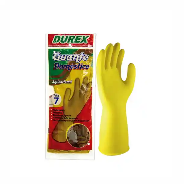 Durex Guante Amarillo Doméstico #7