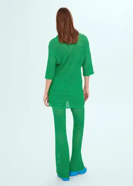 Jersey Guayana Verde Talla L Mujer Mango