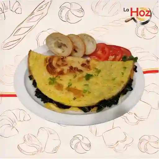 Omelette Lacto Vegetariano