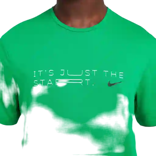 Nike Camiseta M Df Rise 365 Ss Kipchoge Hombre Verde HF0904-324