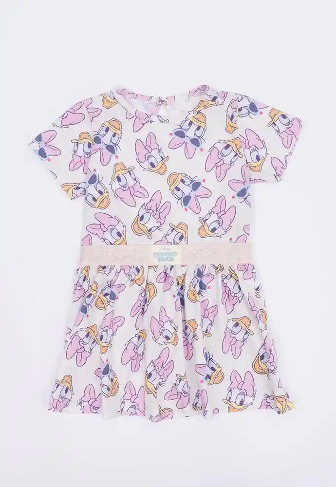 Vestido Manga Corta 5t-estampado