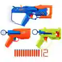 Nerf Lanzador Series Pack Triple Acción