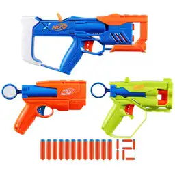 Nerf Lanzador Series Pack Triple Acción