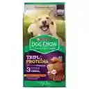 Comida para perro Dog Chow Triple proteina todos los tamaños 22,7 kg