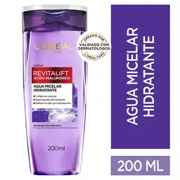 Agua Micelar Loreal Paris Acido Hialuronico 200 ml