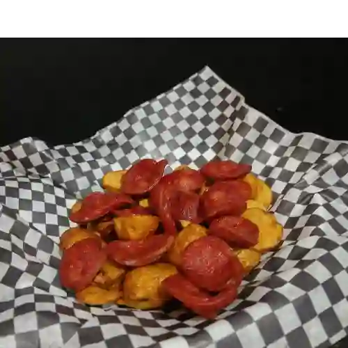 Chorizo Salsamentaria con Papa Amarilla
