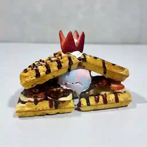 Waffle Sándwich de Helado
