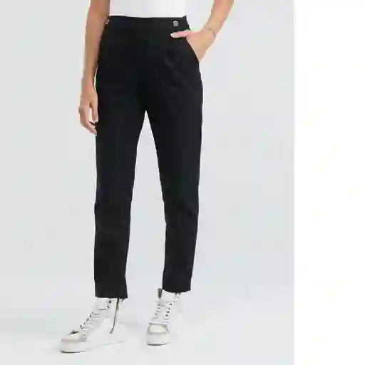 Essential Sartorial Pant Negro Sombrío Ultraoscuro Talla 8 Mujer Chevignon