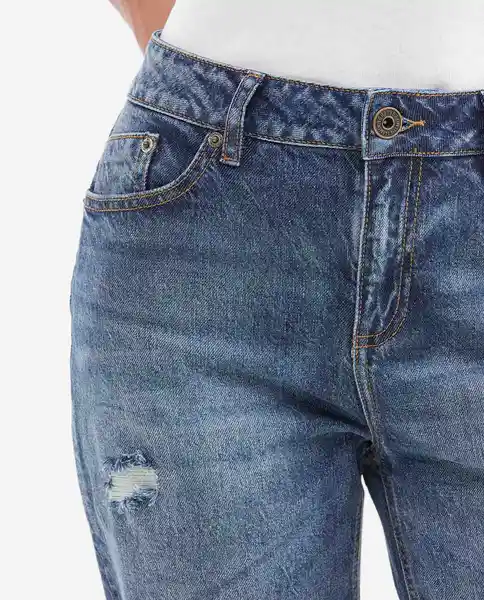 Jean Cosmo Femenino Azul Francés Talla 10 Chevignon
