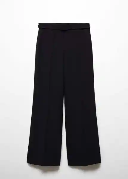 Pantalón Iguana Mujer Negro Talla 50 Mango