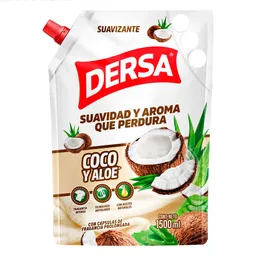 Suavizante Coco y Aloe Capsulas Fragancia Dersa