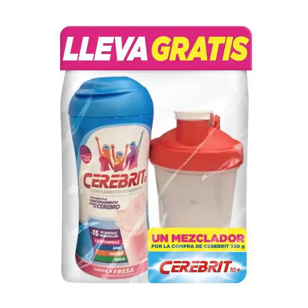 Cerebrit Complemento Vitamínico Sabor a Fresa