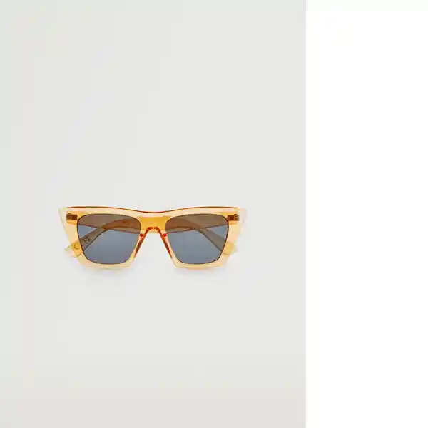 Gafas De Sol Ana Naranja Pastel Talla 99 Mujer Mango