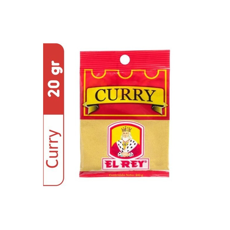 El Rey Condimento en Polvo Curry 20 g