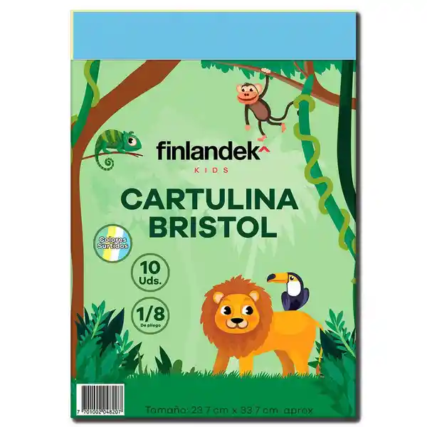 Finlandek Cartulina Bristol Blanco 1/8