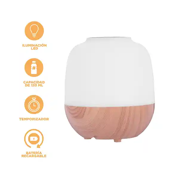 Difusor de Aromaterapia Clásico Blanco Mod Aj 19213 Miniso