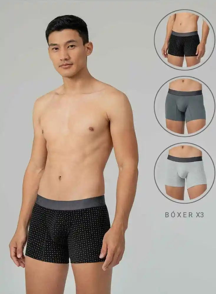 Boxer Ajustado Corto S-surtido 3