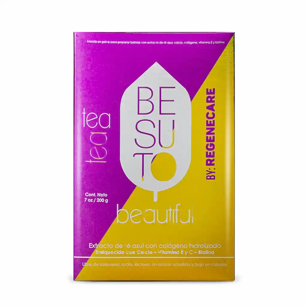 Besuto Extracto de Té Azul con Colágeno Hidrolizado