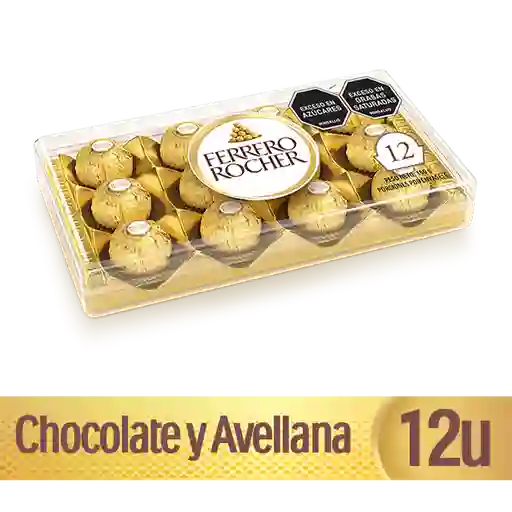 Ferrero Rocher Bombón de Chocolate y Avellanas