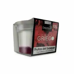 Dejamu Yogurt Griego Frutos del Bosque