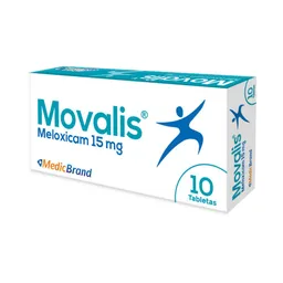 Movalis (15 mg) 10 Tabletas